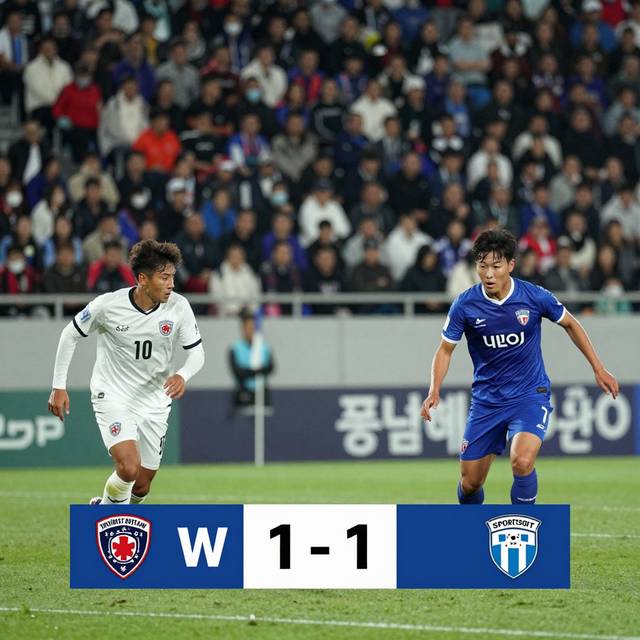 Gyeongju W và Gumi Sportstoto W chia điểm trong trận cầu khan hiếm bàn thắng tại WK-League