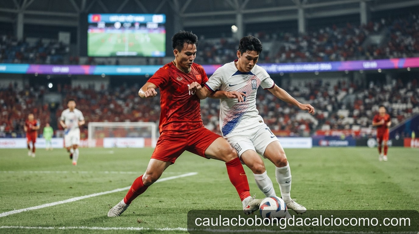 U23 Việt Nam đối đầu U23 Hàn Quốc tại tứ kết ASIAD 2026: Thử thách cực đại cho thầy trò HLV Đinh Hồng Vinh